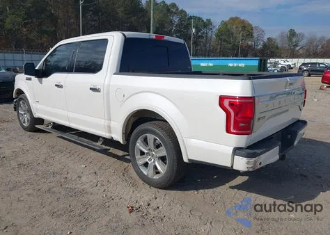 2015 Ford F-150 Platinum from USA, damaged, VIN 1FTEW1CG5FFA74717